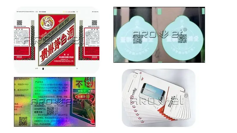 sidejetting multicolored UV inkjet marking machine digital Arojet 5