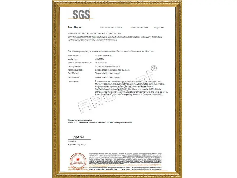c3 industrial inkjet printer supplier for label Arojet 10