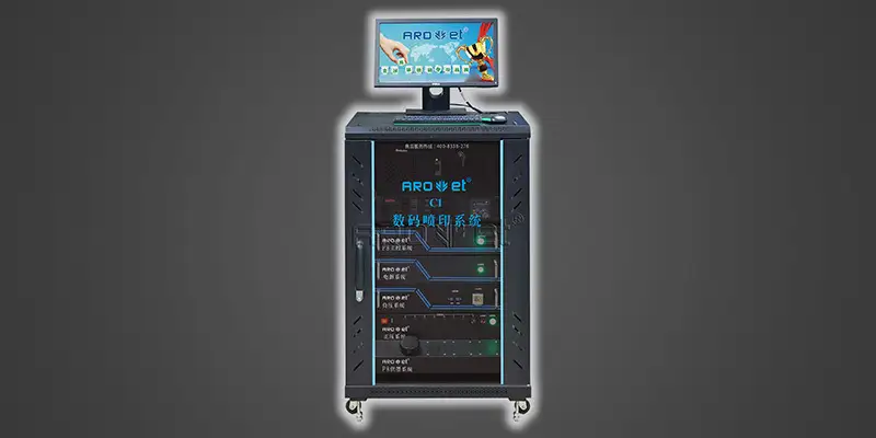 Arojet date inkjet coding machine directly sale for label 7