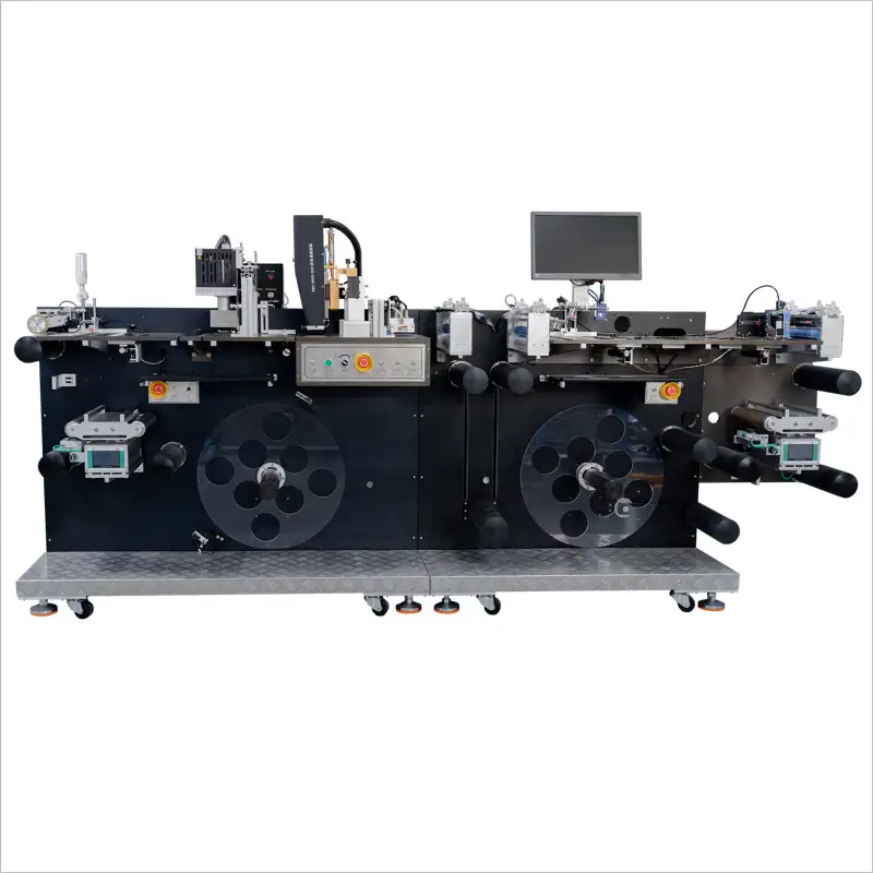 Double Side Digital Label Press Qr Code Machine 1