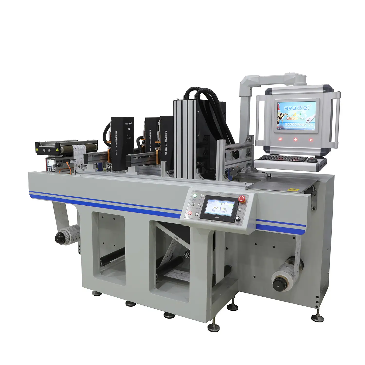 UV Drop on Demand Inkjet Solutions Foil Printer 1