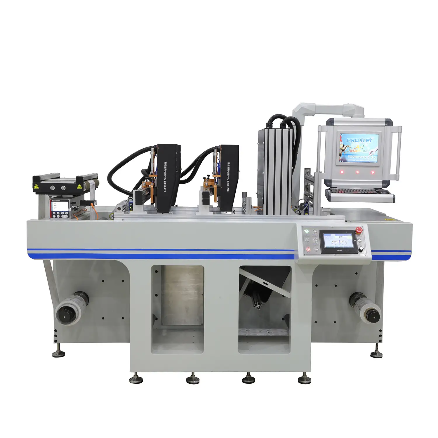 Rolling Lables Roll to Roll Dod UV Coding Machine 1