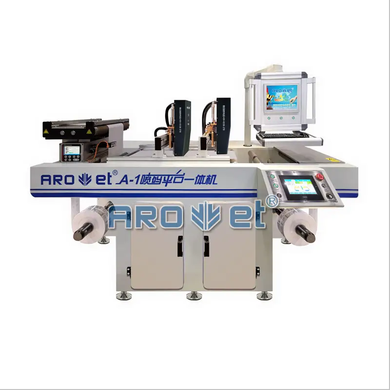 Qr Code Barcodes and Graphics UV Coding Machine 1