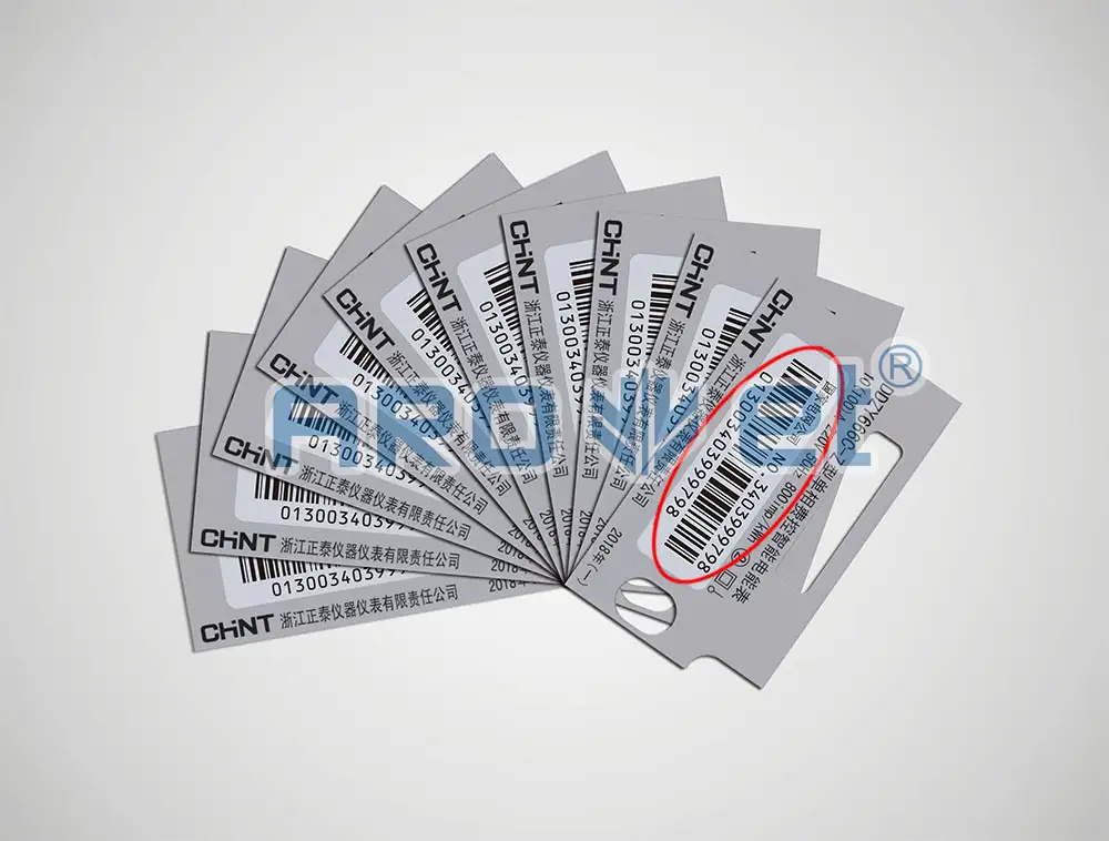 Plastic and Paper Cards Variable Data Inkjet Printer 1
