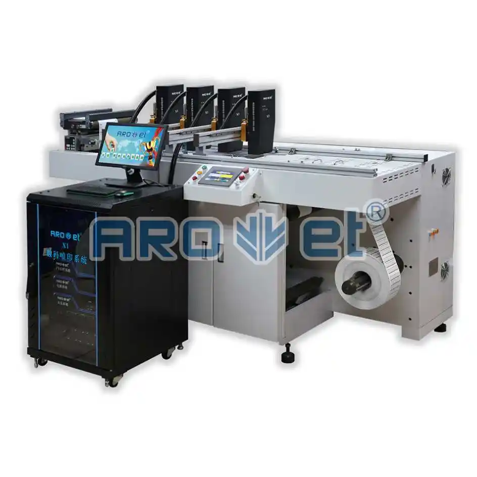 Ink Jet Printer Printing Drug Supervision Codes on Tinplate 1