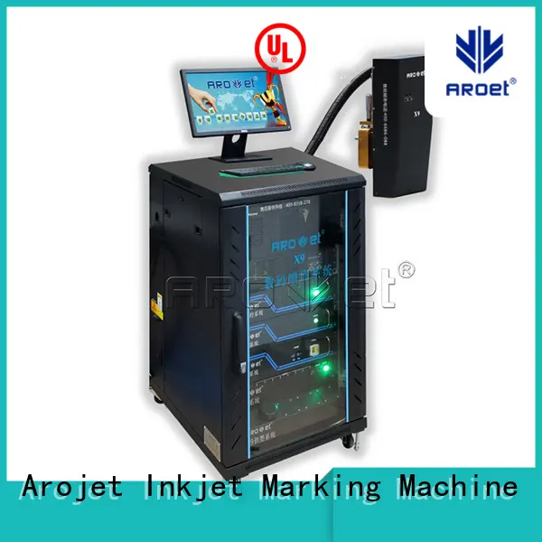 industrial inkjet coding printer wideformat highspeed Warranty Arojet 1