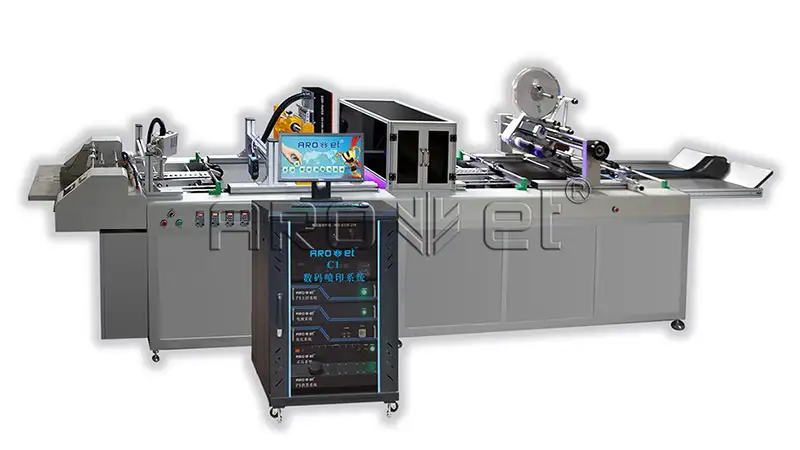 Hot sidejetting industrial inkjet coding printer speed Arojet Brand 4