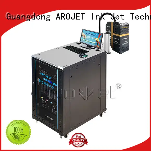 speed industrial inkjet coding printer multicolored Arojet company 1