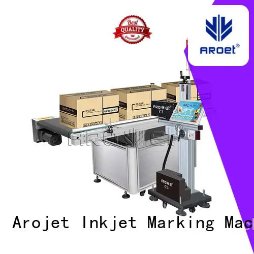 industrial inkjet coding printer costeffective multicolored UV inkjet marking machine printer Arojet Brand 1
