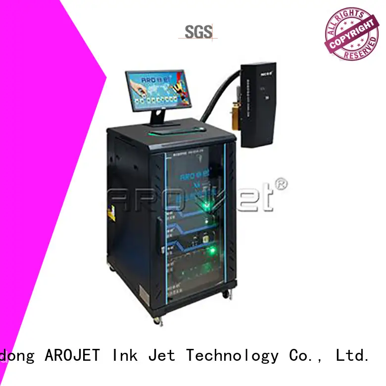 sidejetting multicolored UV inkjet marking machine digital Arojet 1