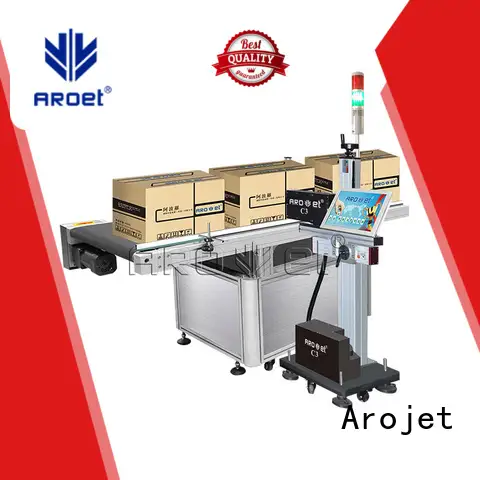middlespeed digital sheetfed UV inkjet marking machine Arojet Brand company 1