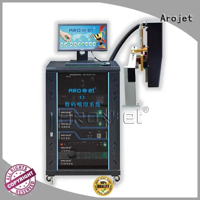 sheetfed costeffective industrial inkjet coding printer highspeed middlespeed Arojet Brand 1