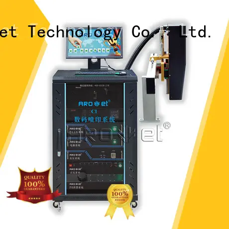 ultrahigh middlespeed UV inkjet marking machine speed Arojet company 1