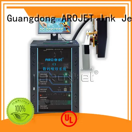 Arojet multicolored inkjet marking equipment printing for label 1