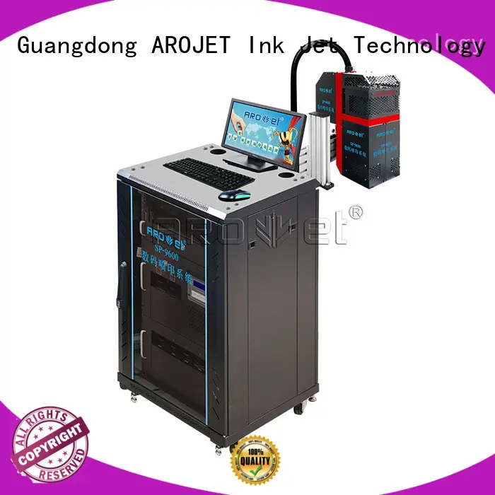 Arojet multicolored industrial inkjet machine for paper 1