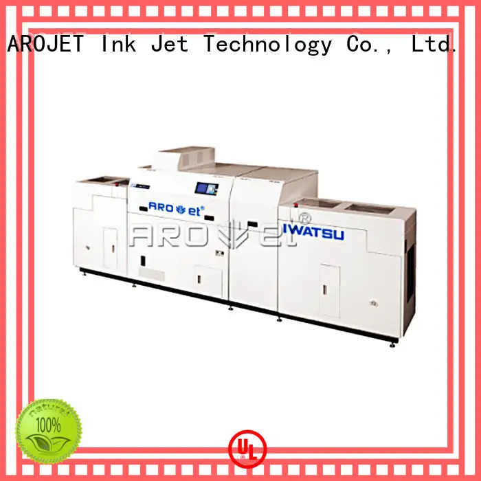 inkjet variable data printing machine data for label Arojet 1