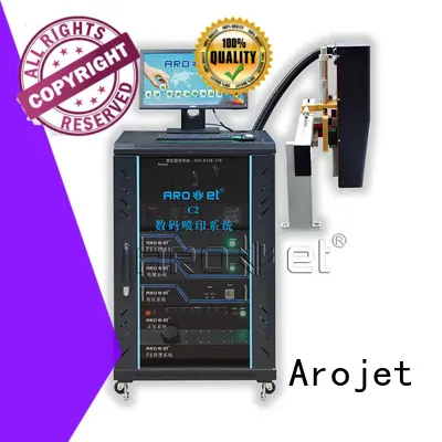 variable industrial inkjet printing machine manufacturer for label Arojet 1