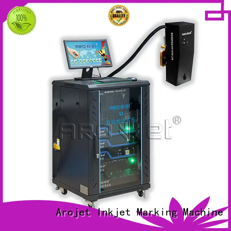sidejetting inkjet variable data printing machine digital for paper Arojet 1