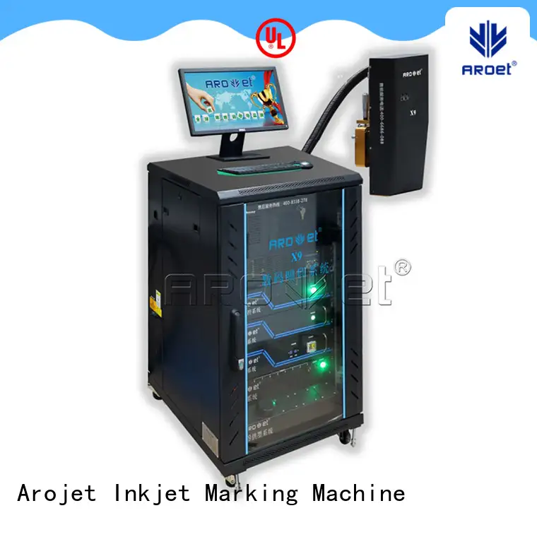 automatic inkjet printer middlespeed for label Arojet 1