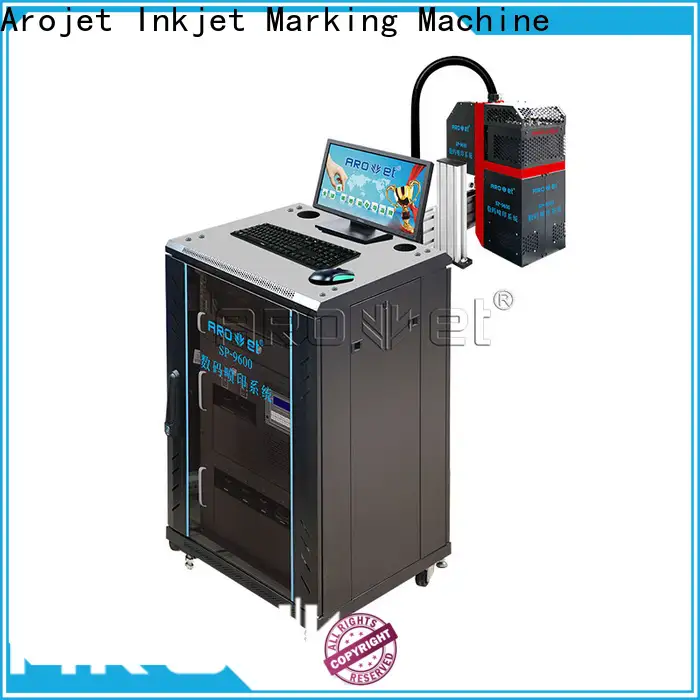 Arojet color inkjet printer for packaging inquire now for label 1