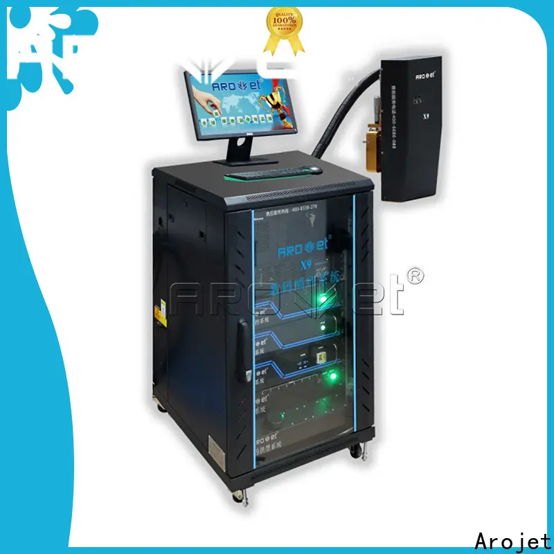 Arojet c2 industrial ink jet printing inquire now for label 1