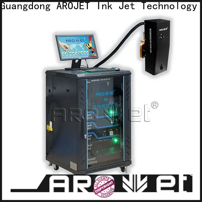 Arojet digital industrial inkjet coding printer directly sale bulk production 1