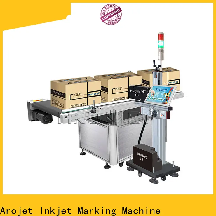 Arojet middlespeed inkjet printing on plastic best manufacturer for film 1