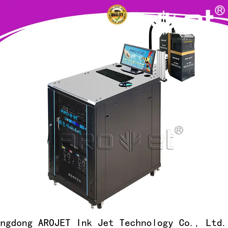 Arojet sidejetting high resolution inkjet printer from China for packaging 1