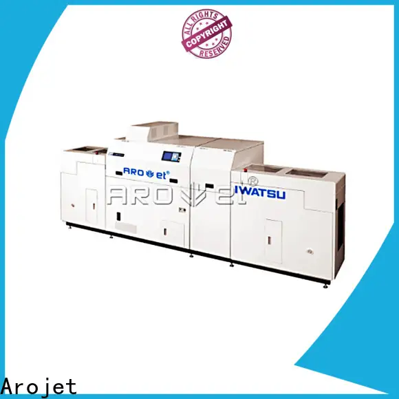 Arojet energy-saving roll to roll inkjet printer company for label 1