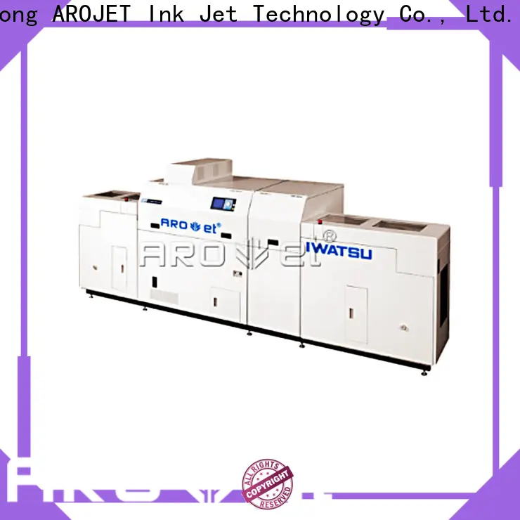 Arojet sidejetting roll to roll inkjet printer company for sale 1