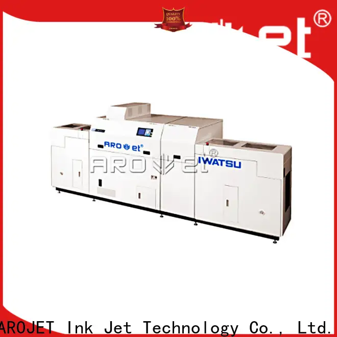 Arojet – industrial inkjet applications best supplier for label 1
