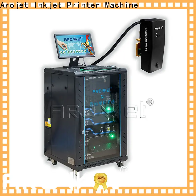 Arojet sidejetting ink jet coding best manufacturer for label 1