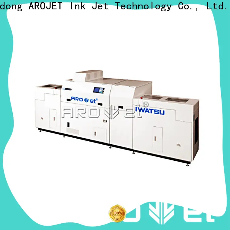 Arojet sidejetting inkjet printing from China for label 1