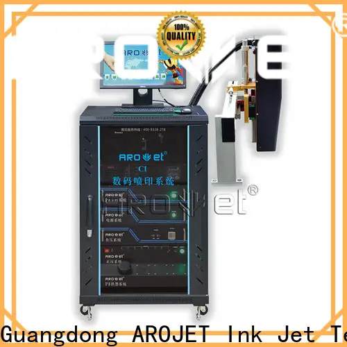 Arojet new industrial inkjet printing on plastic series for label 1