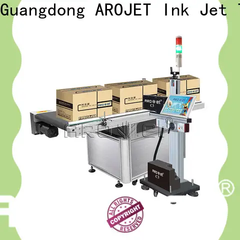 Arojet sidejetting price of industrial inkjet printer factory for label 1