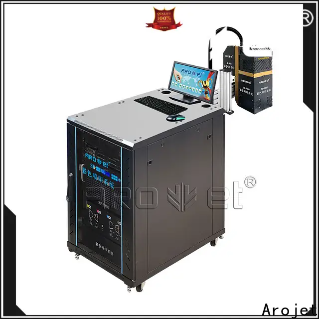 Arojet sidejetting most cost efficient inkjet printer wholesale bulk production 1