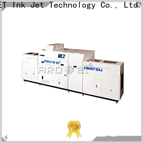Arojet sp9600 uv inkjet printing on plastic bottles best supplier for paper 1