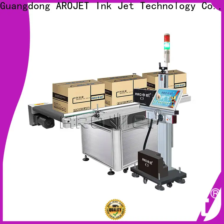 Arojet customized inkjet carton printer company for promotion 1