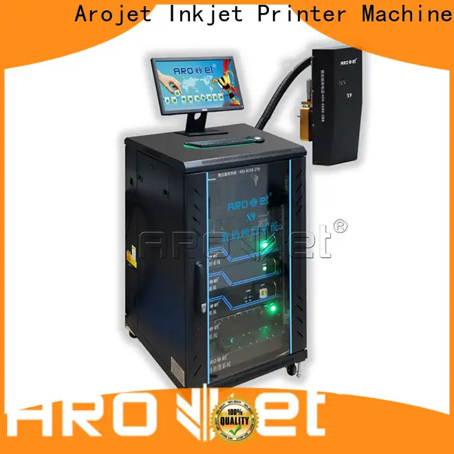 Arojet sp9800 industrial inkjet printing on plastic inquire now bulk production 1