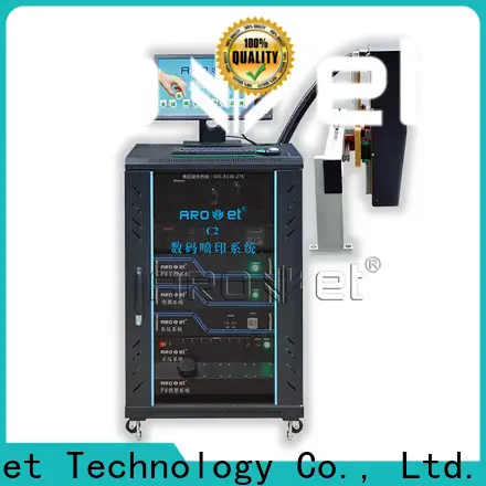 Arojet sp9800 printing on aluminum foil inkjet company bulk production 1