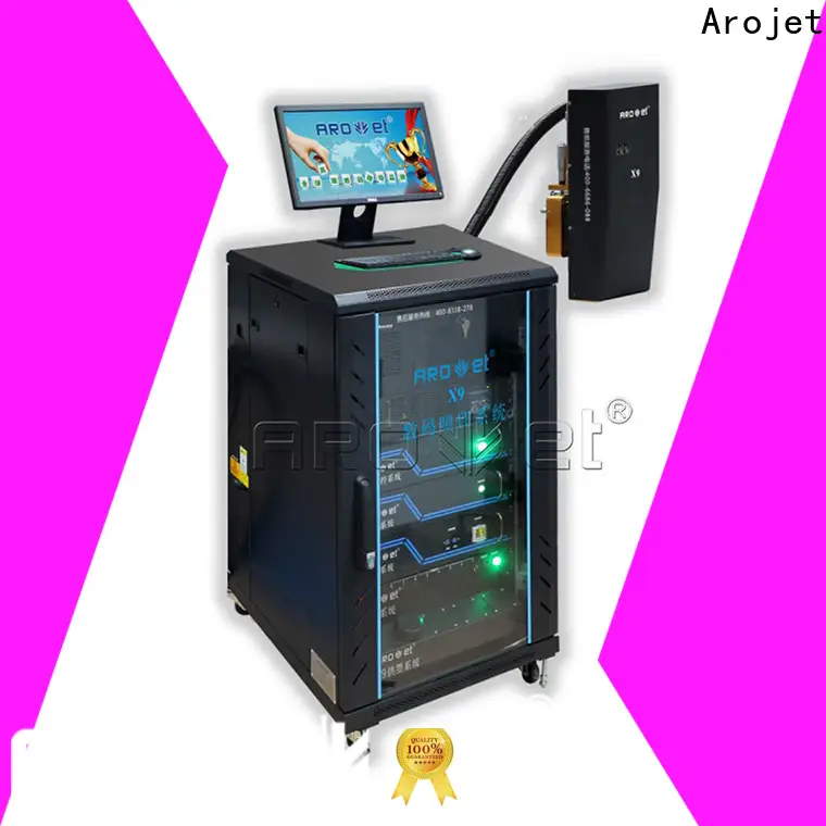 Arojet hot selling industrial inkjet printing machine company bulk production 1