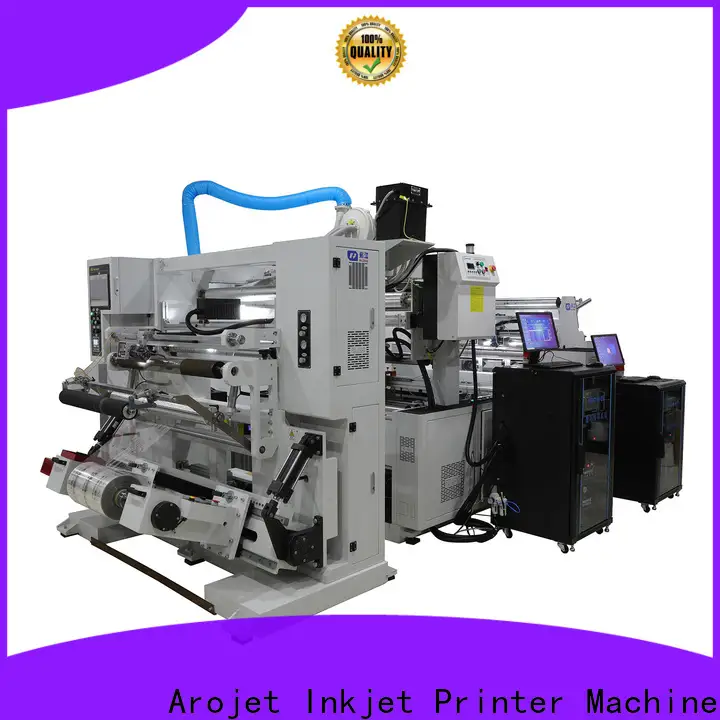 Arojet uv led rotary inkjet printers AROJET for flexible packaging 1