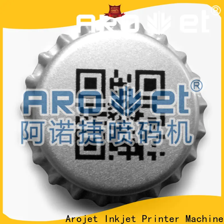 Arojet qr code inkjet printer Suppliers for bottle cap coding 1