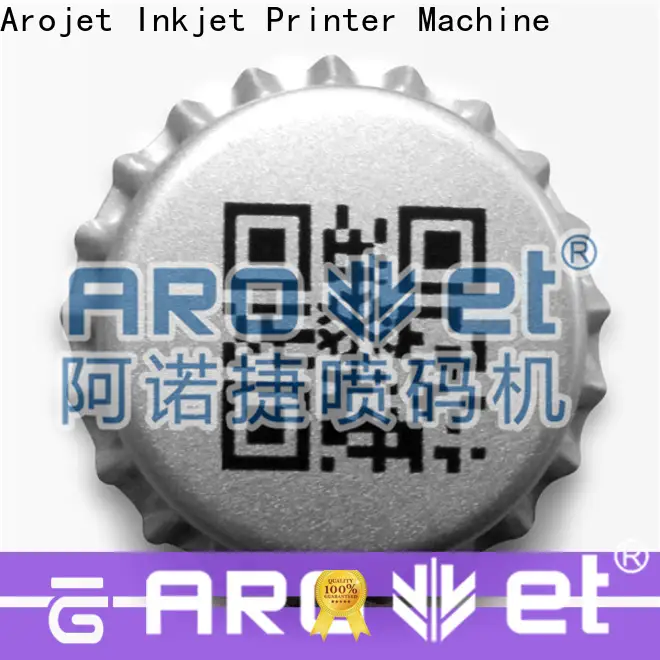 Arojet Custom plastic cap printing machine Supply for bottle cap coding 1