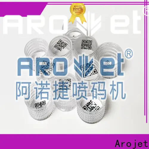 Arojet bulk buy 2d barcode printer Supply for wine cap printing 1