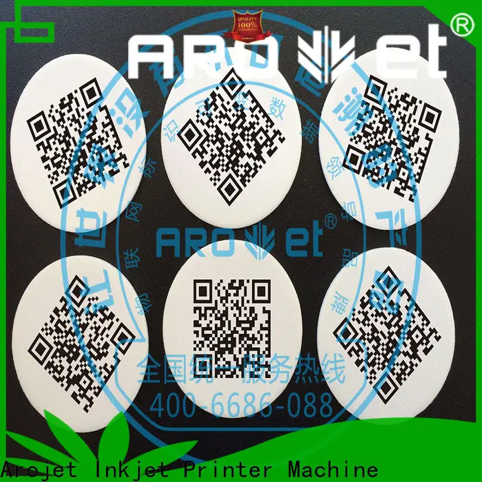 Arojet bottle cap printing machine factory for bottle cap coding 1