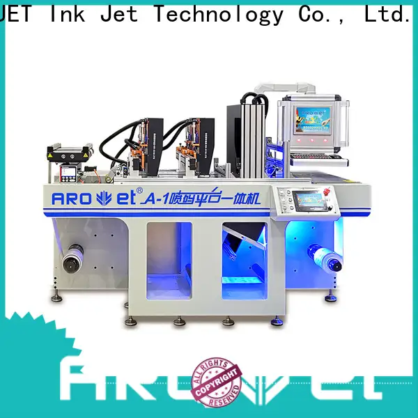 New desktop uv inkjet printers company for data printing 1