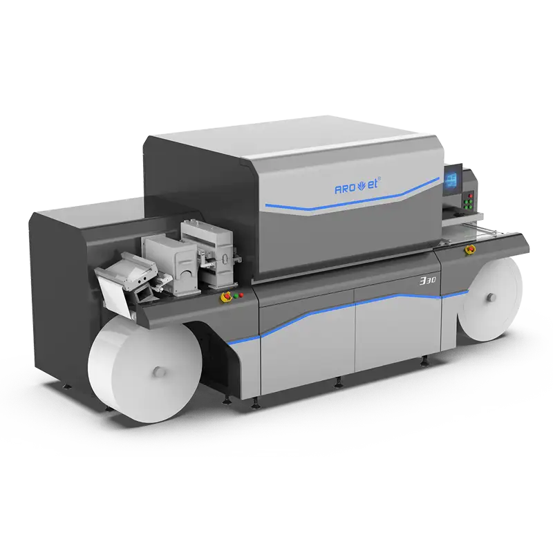 Digital label inkjet printing machine 1