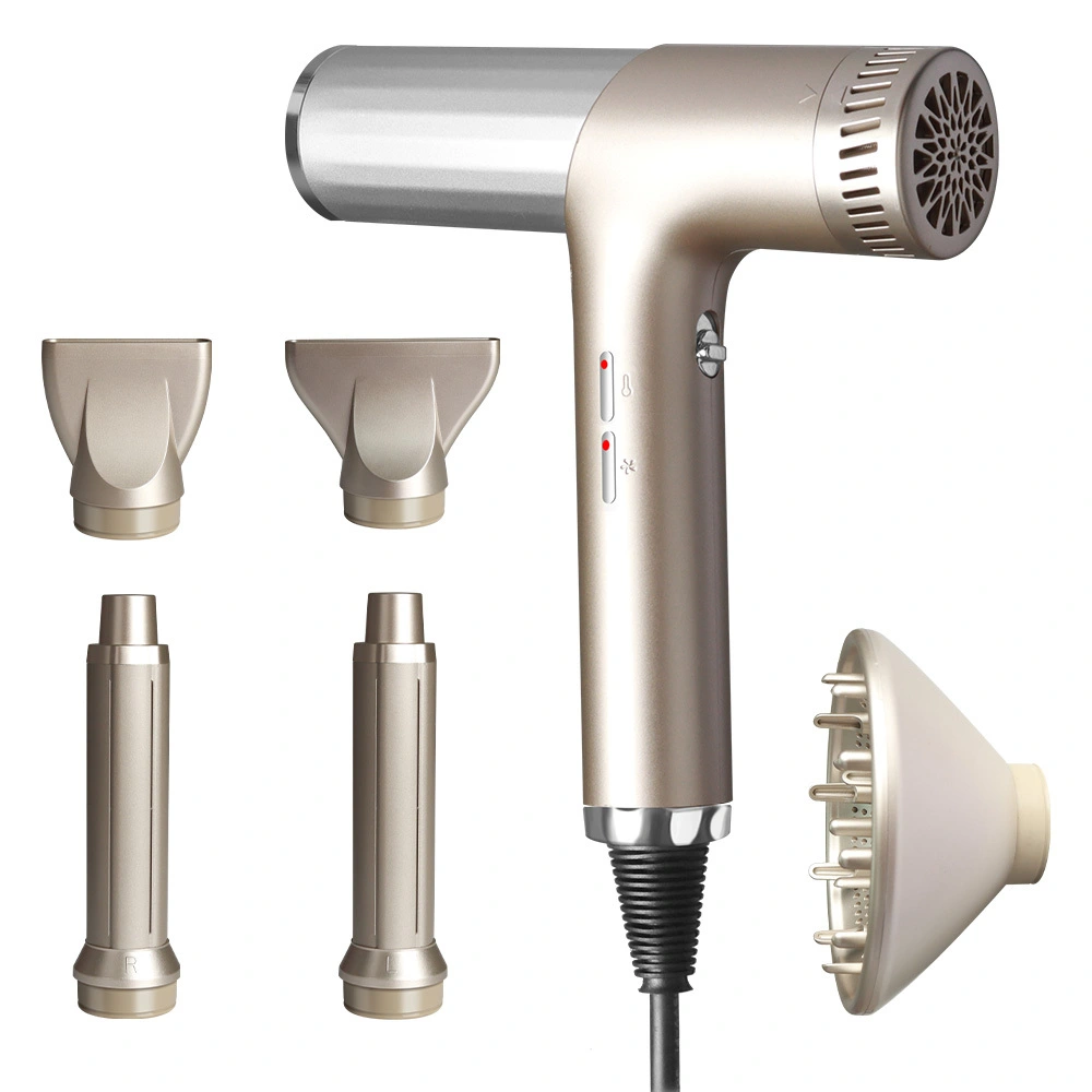 JAYSUNNY Custom 5 in 1 High Speed Multifunction Air Styling Curling Iron Wand Hair Dryer Set Manufacturer 1