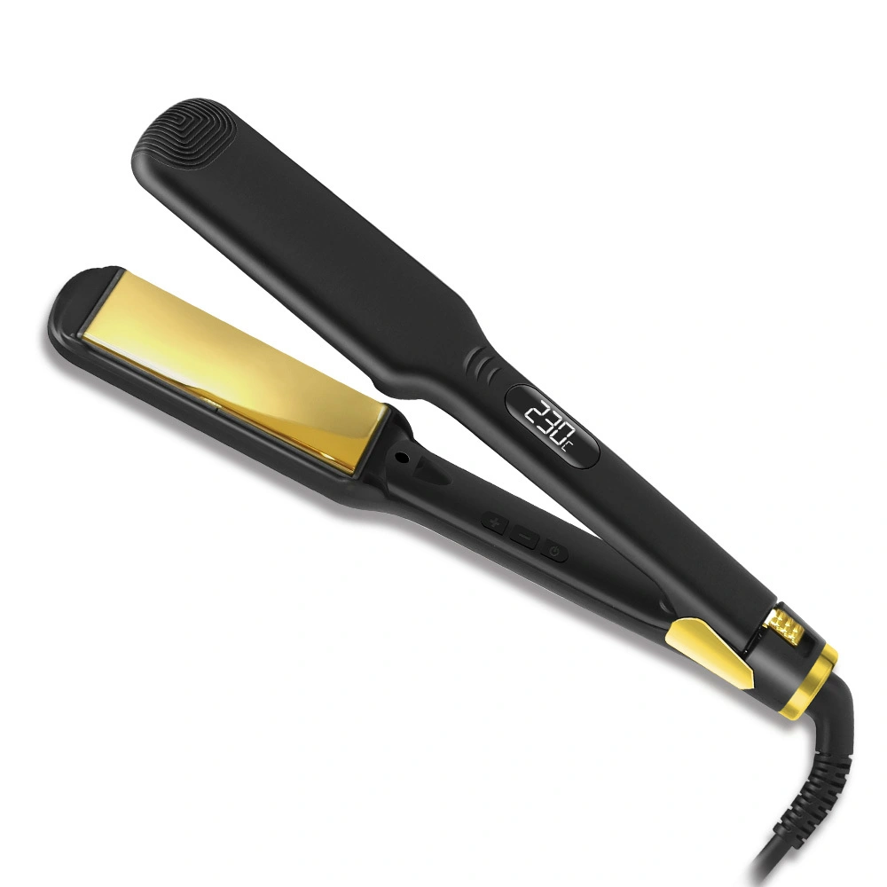 JAYSUNNY Professional 3D Floating Ceramic LCD Display Wide Hair Straightener Flat Iron manufacturers 1